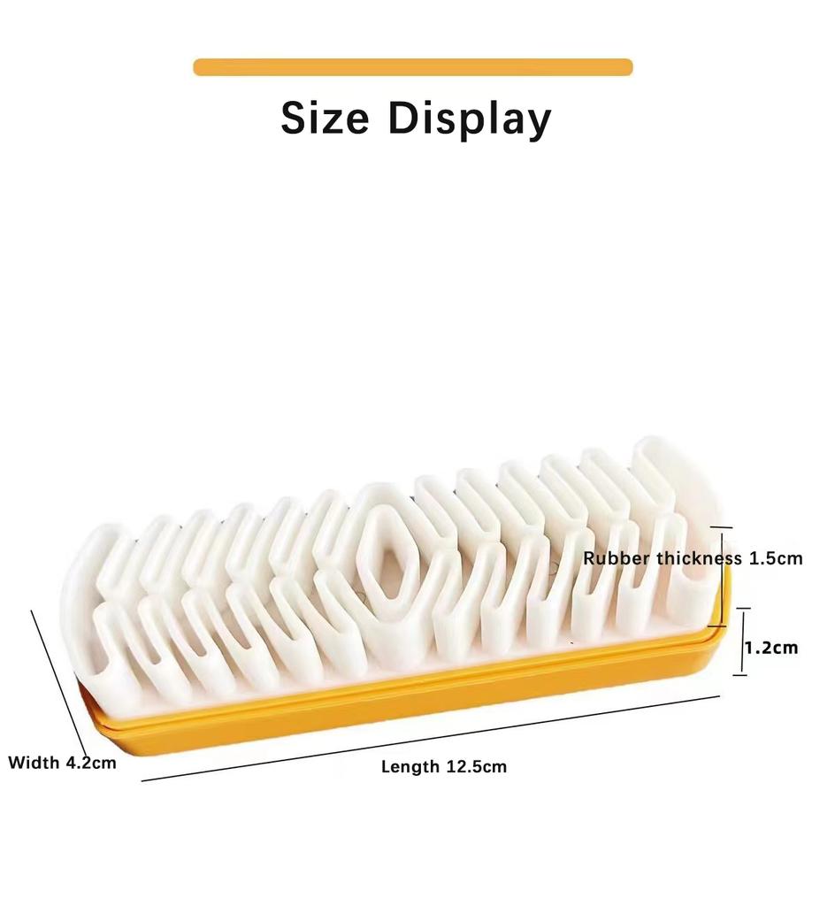 Suede Cleaning Brush Kefa na topánky Čistič topánok na semišový nubukový materiál Obuv/čižmy/tašky Čistič čistiaceho prostriedku Guma a osviežovač