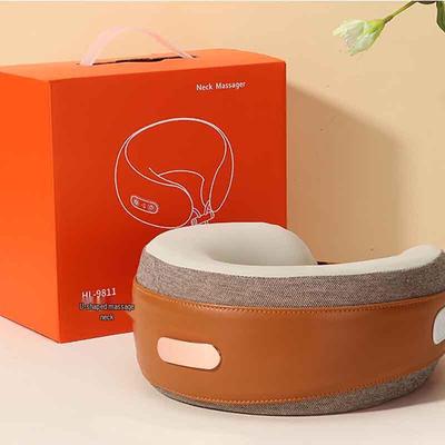 Portable Memory Foam U-shaped Neck Massager with Heat CN Plug (adapter Included)