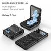 Rugged Phone Case for Samsung Galaxy Z Flip 4 3 5G 2025, Shockproof and Anti-Scratch Silicone Bumper Case for Galaxy Z Flip 4