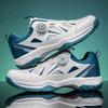 Rotating Button Badminton Shoes Men and Women Couple Teen Adult New Sports Shoes Table Tennis Training Shoes