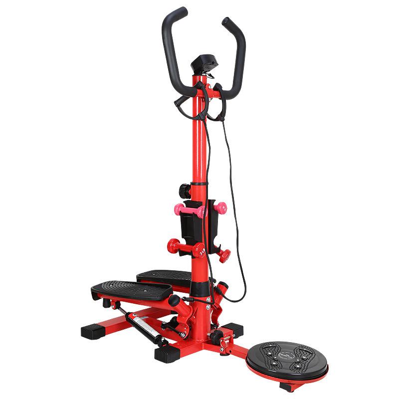 Multifunctional Silent Stepper with Twist Waist and Pull Rope