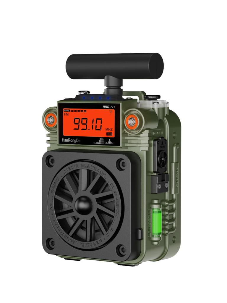 777 Full Band Mini Radio Fidget Spinner Speaker