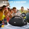 W-KING X20 IPX7 Waterproof Party Large Massive Bass Loud  Speaker with APP/EQ/Fast Charging/TWS/OTG/TF/USB/AUX
