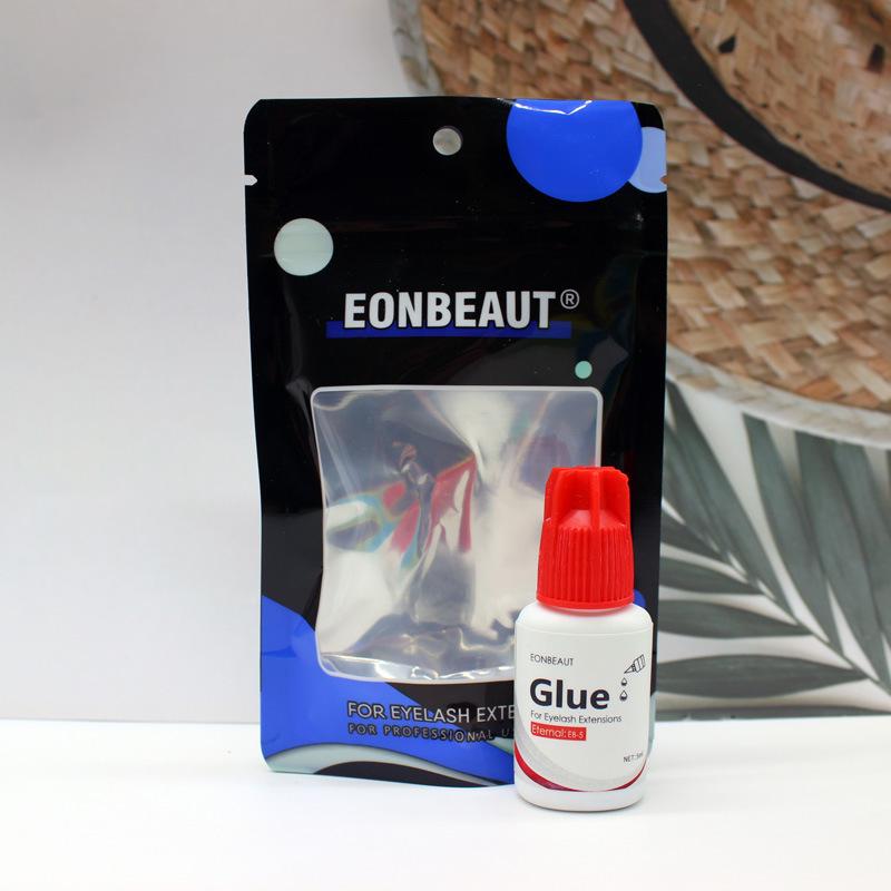Korea Eyelash Extension Glue - Fast-Drying Black Adhesive for Professional Use, 5ml
