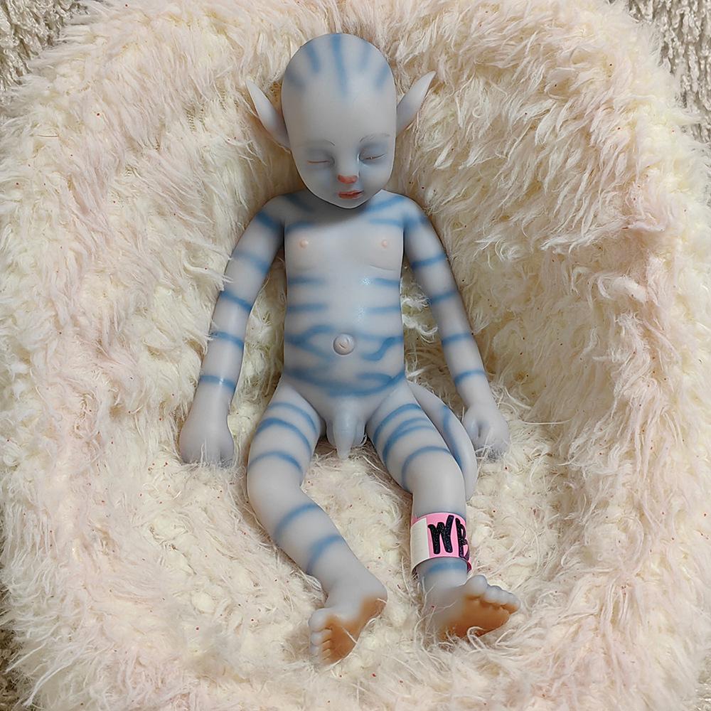 

31см Мила Міні Лялька Ельф Реборн - 12 Дюймова Силіконова Лялька Аватар 31cm (12inch) Avatar Silicone Doll