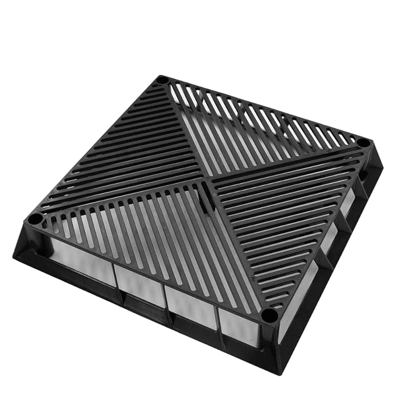 DAIM Black Base 28cm Carmen-kun Flower Stand Black Pot Stand Planter Stand Pot Stand Gardening Planter Stand Prevents Root Rot, Allows Ventilation and