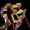 Chinese Style Dragon Ribbon Dance Lantern Luminous Dragon Lantern  New Year