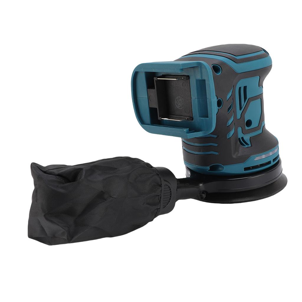 21V Cordless Sander 5 Inch Electric Orbital Sander 3 Speeds to Adjust with Dust Collection System for Woodworking
