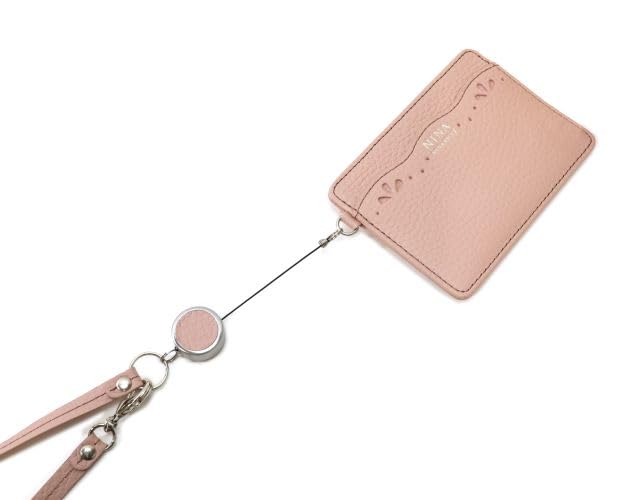 Nina Nina Ricci Ondure Purse, Single Pass Case with Chain, 35-3200, Pink