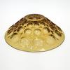Aderia (ADERIA) Medium Bowls, Amber, Maximum 15cm x 4.5cm High, Suigetsu Design, Set of 3, Made in Japan, F-70385