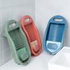 Portable Underwear Washboard Plastic Anti Slip Thicken All-in-one Washing Board Socks Clothes Cleaning Tool Bathroom Accessories