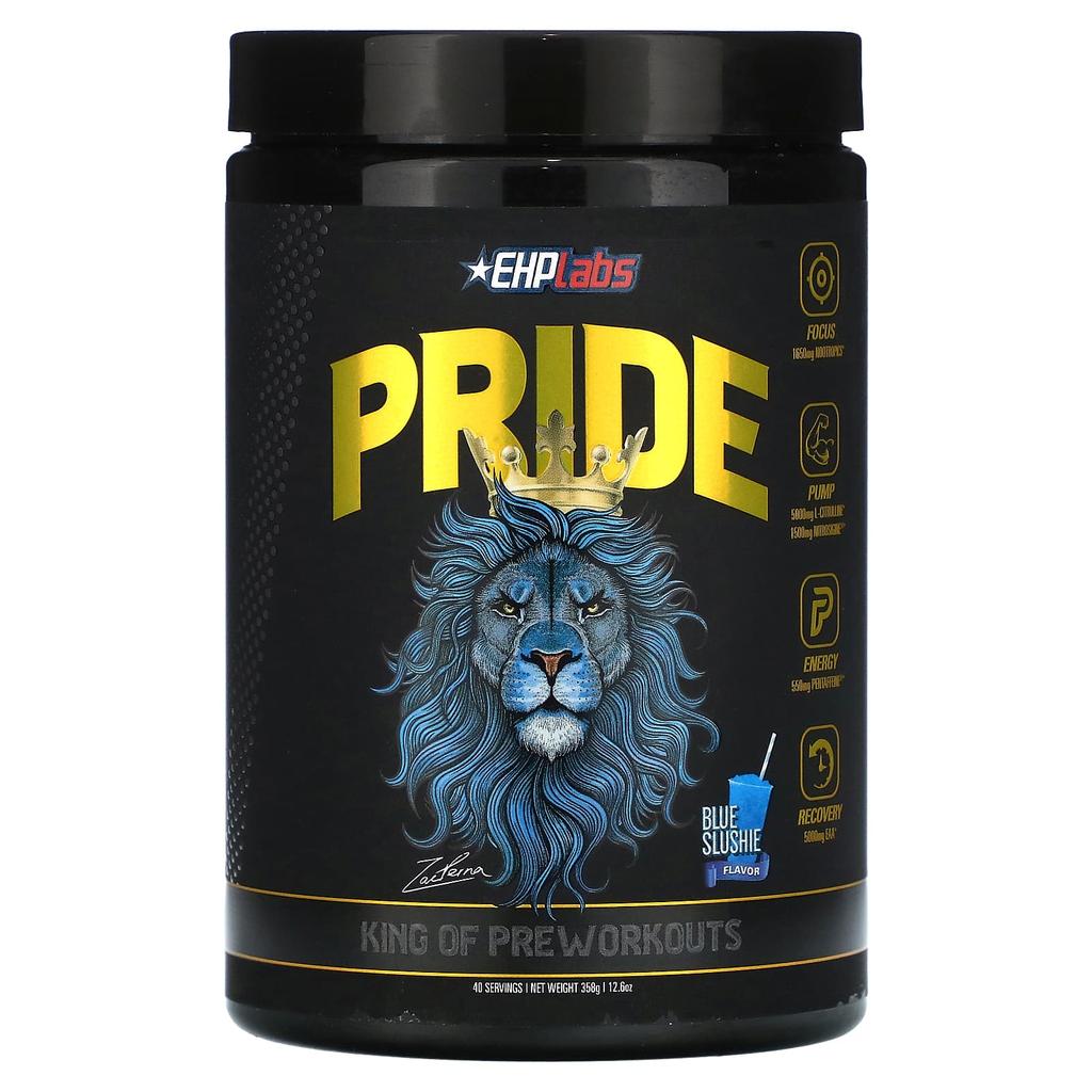 EHPlabs, Pride, King of PreWorkouts, Blue Slush, 12.6 oz (358 g)