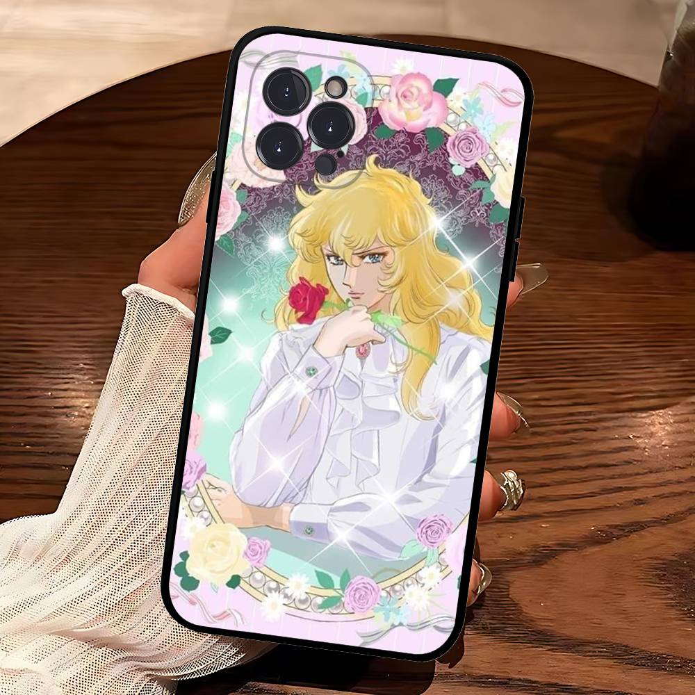 

Classic Anime The Rose Of Versailles Phone Case For Iphone 17 Air 16 15 14 13 12 11 Pro Max 16 15 14 Plus TPU Soft Case For iPhone 14