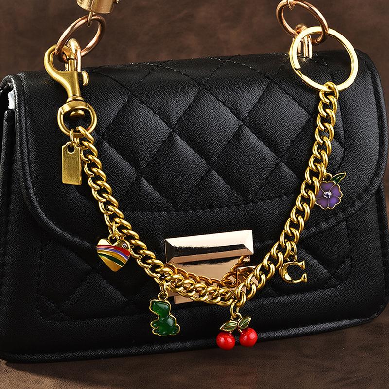 Metal Purse Chain Strap Handle Replacement Chain Handbag Shoulder Bag Pendant Chain Metal Chain Strap Ornaments