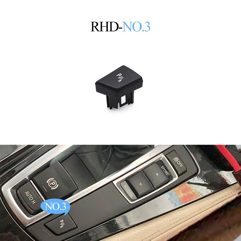 Car Console Antislip Switch Sport Buttons Radar Sensor Button Cover For BMW 5 6 X3 X4 Series F10 F11 F06 F12 F25 F26 61319267890