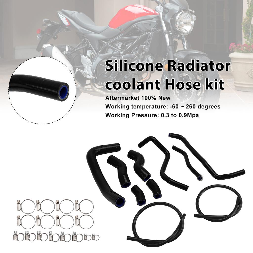 Silicone Radiator coolant Hose Fit For Suzuki SV 650 SV650 2016-2025