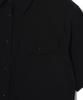 Dist Nine Pocket Short Sleeve Collared Dress Black (Lp2Of221-076)