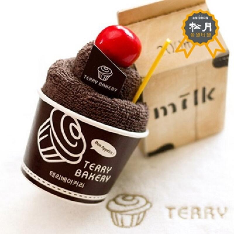 Songwol Bakery Towel Ice Cream Cake Green tea (light green)