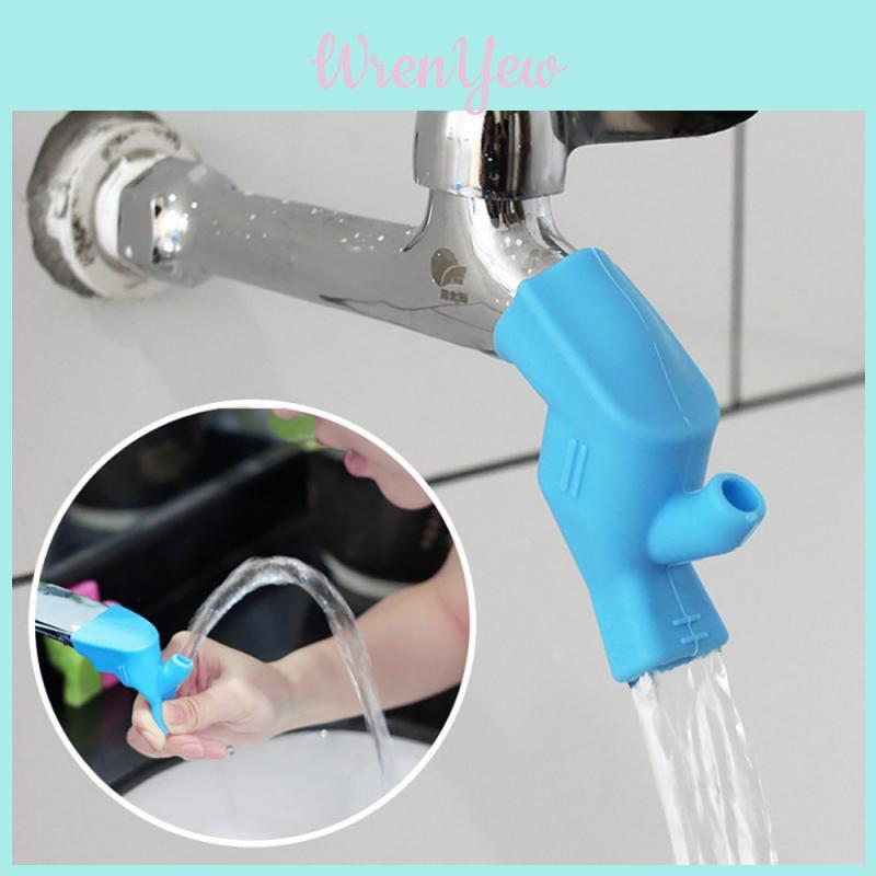 Silicone Water Tap Extender For Children With Splash-proof Features And Soft Grip