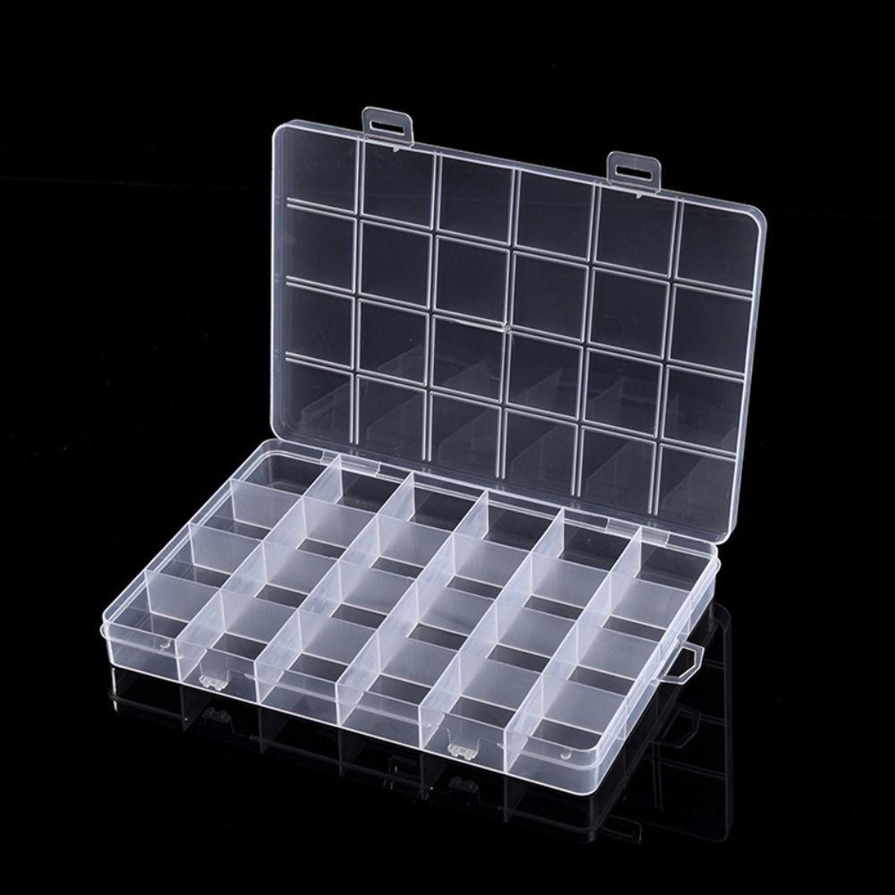 PP Plastic Large-capacity Finishing Box Transparent Transparent Organizer Box Necklace