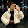 Warm down cotton clothes, cotton-padded jackets, winter turtle back vest women's short models, new thickened stand-up collar