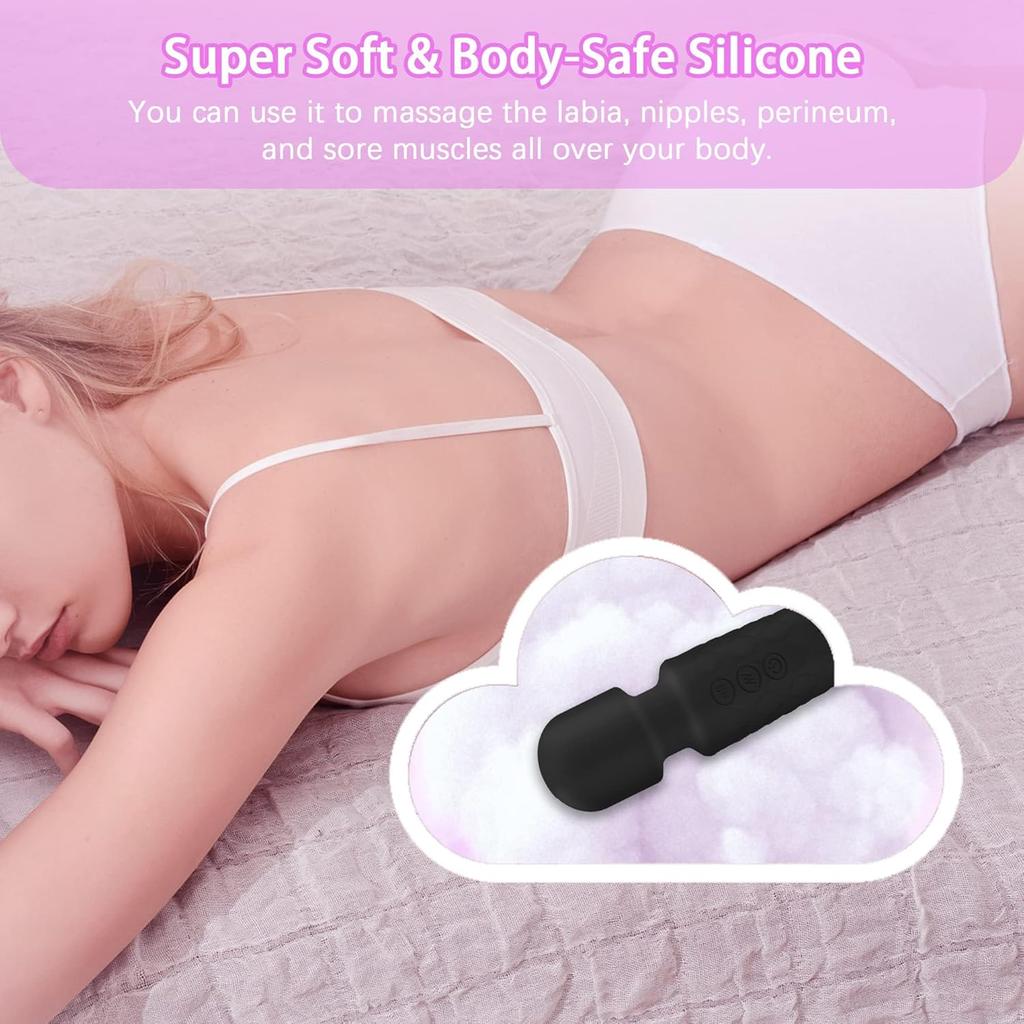 Powerful Handheld Wand Massager 20 Speeds AV Vibrator for Women G Spot Clitoris Stimulator Female Masturbation Adult Sex Toys