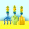 3 Pcs Garden Tool Set Children Gardening Toys Stainless Steel Garden Planting Tool Set for Children Kids Gift