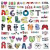 100 Stück Alphabet Lore Poppy Roblox Aufkleber Wasserdicht Dekor Baby Lern Geschenk