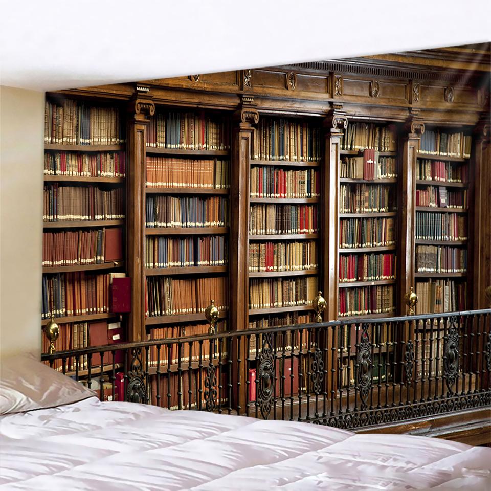 

Книжная полка фоновая ткань большого размера домашний художественный гобелен богемный декоративный гобелен хиппи коврик для йоги листы диванное одеяло 230x180cm