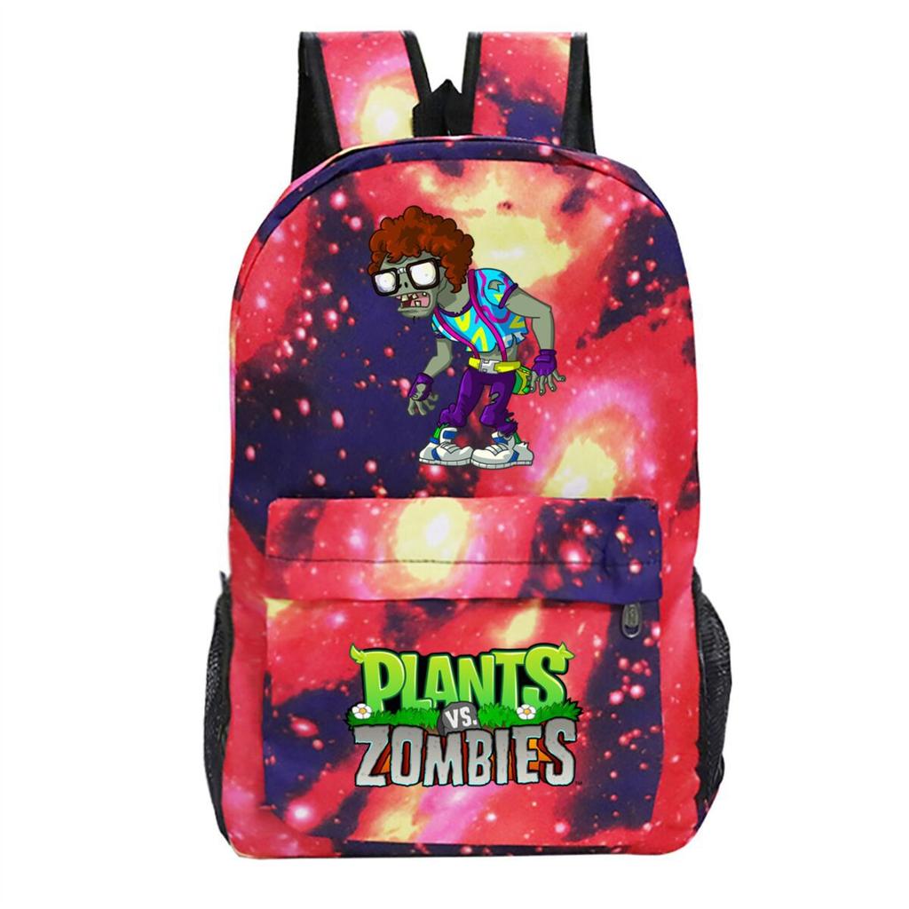 Game Merchandise Plants Vs. Zombies School Bag Casual Simple Backpack