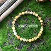 Shein TK Multi-Element Citrine & Picture Stone Faceted Crystal Bracelet