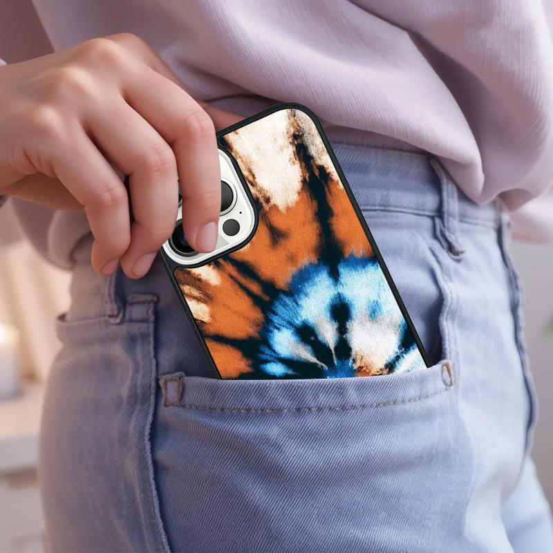 Abstrakte Tie-Dye-Handyhülle für iPhone 17 Air 15 16e 14 13 Pro Max Coque 12 11 Pro Max PLUS Hülle