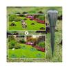 Solar Powered Waterproof Spiral Mole Repellent Ultrasonic Rodent/Snake/Bird Animal Repellent for Farm Courtyards