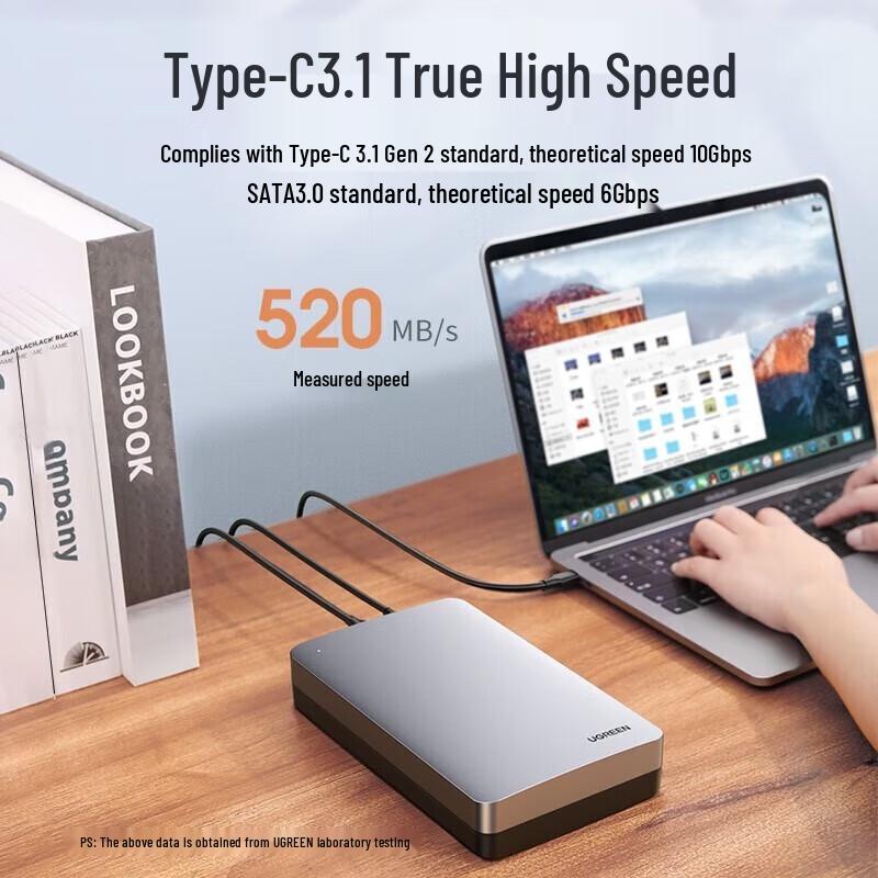 Ugreen Type-C Mobile Hard Drive Enclosure