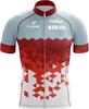 Completo da Ciclismo Estivo a Maniche Corte da Uomo per Mountain Bike Bici da Strada Tuta da Ciclismo Asciugatura Rapida Traspirante