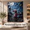 Wall Hanging Tapestry Art Cloth Bedroom Room Background DecorCourage the Cowardly Dog