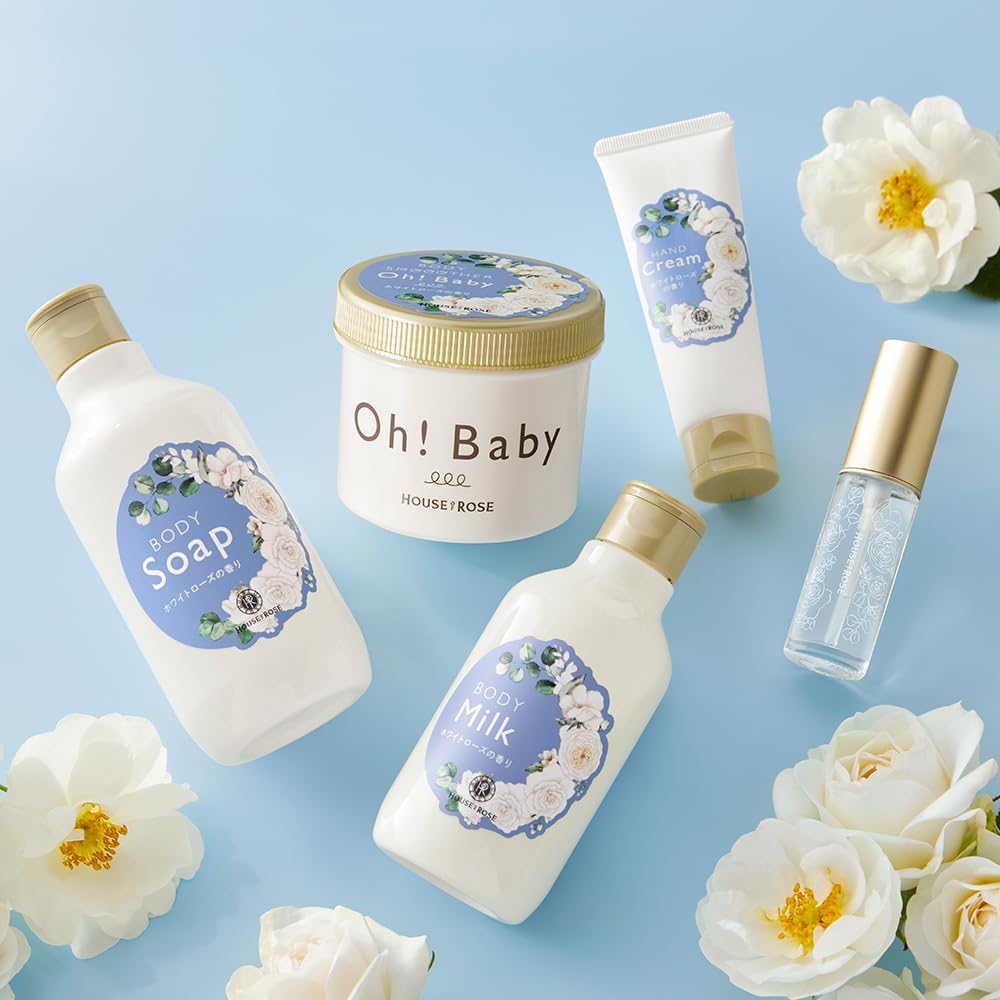 House of Rose Body Milk WR Rose Rose Scent Moisturizing Body Milk 200mL (White Scent)