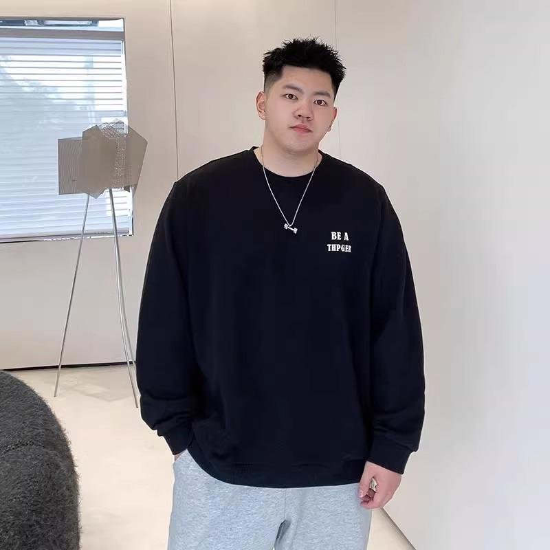 Printed soft high quality fabric wrinkle-resistant men's street sports casual breathable loose fashion trend comfortable long-sleeved tops