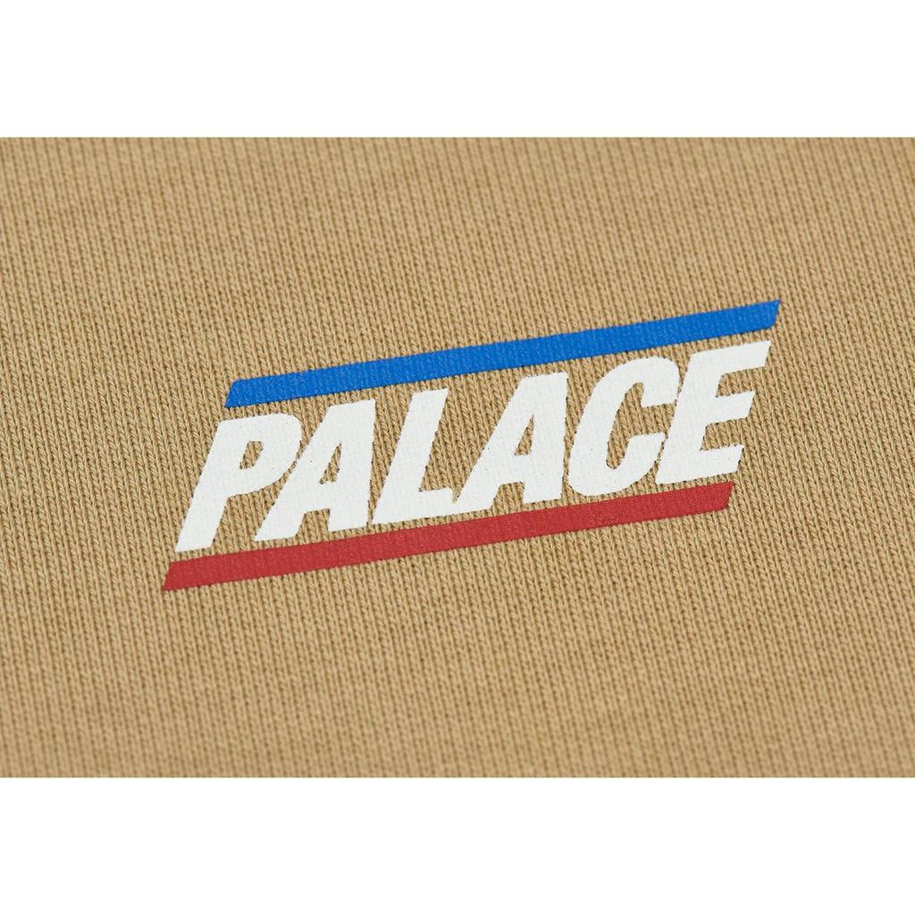 Palace Basically A Hood Sand Unisex Tops Tan P25HD008