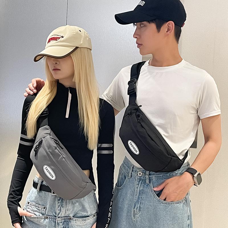 Ledvinka na mobilní telefon pánská náprsní taška japonský jednoduchý a lehký ramenní malý batoh dámská volnočasová sportovní messenger taška pánská