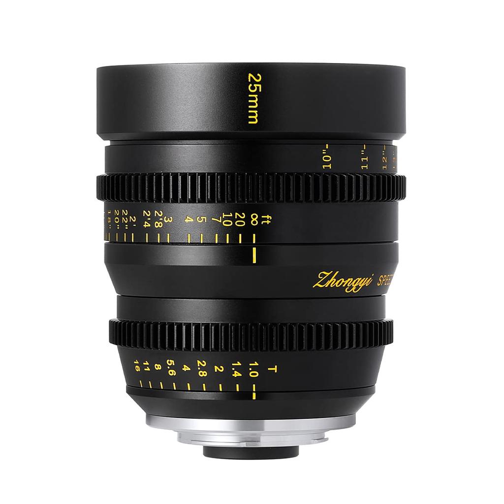 Zhongyi Optical Speedmaster Cinema 25mm for Micro Four Thirds T1.0