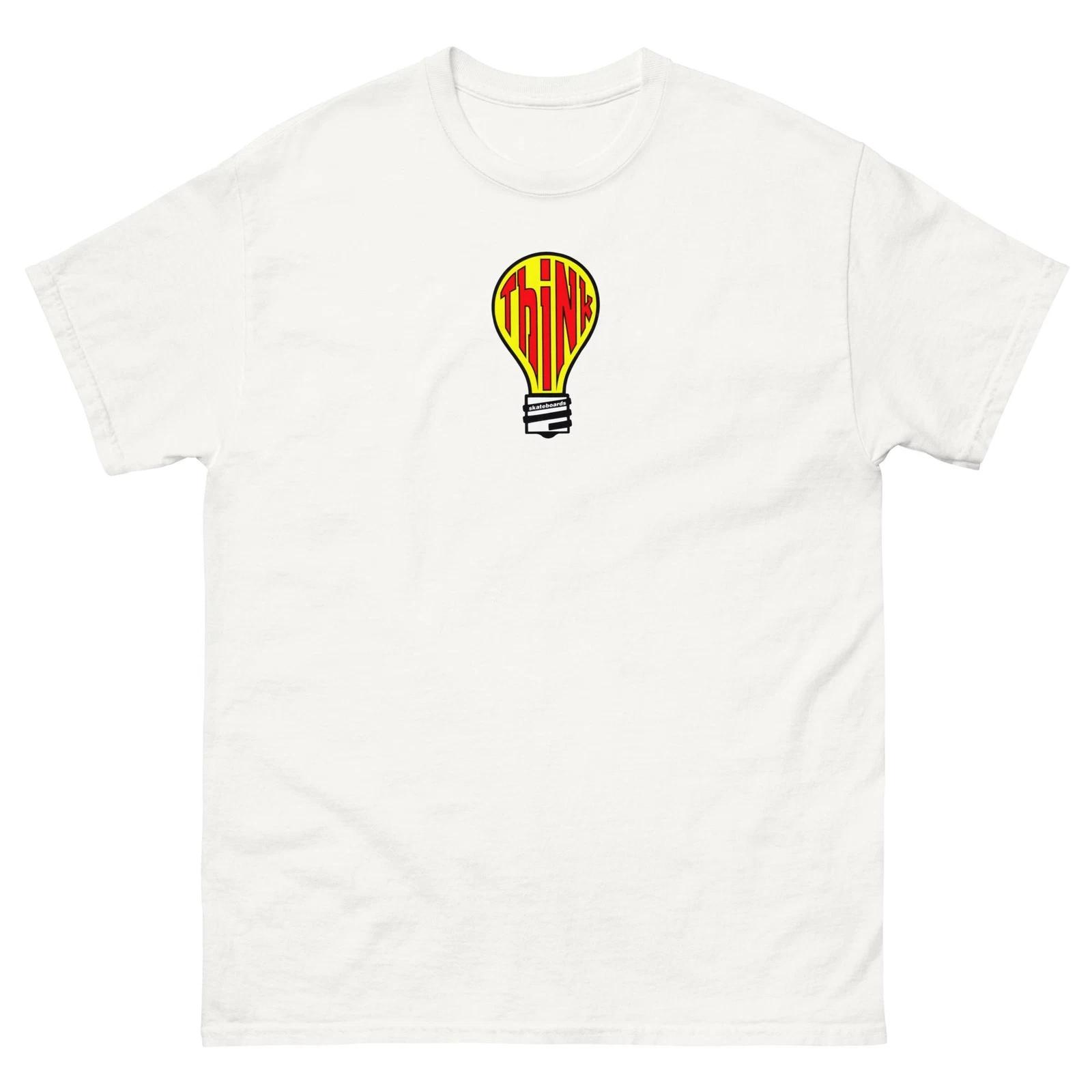 Think Skateboards Lightbulb Graphic T-Shirt M