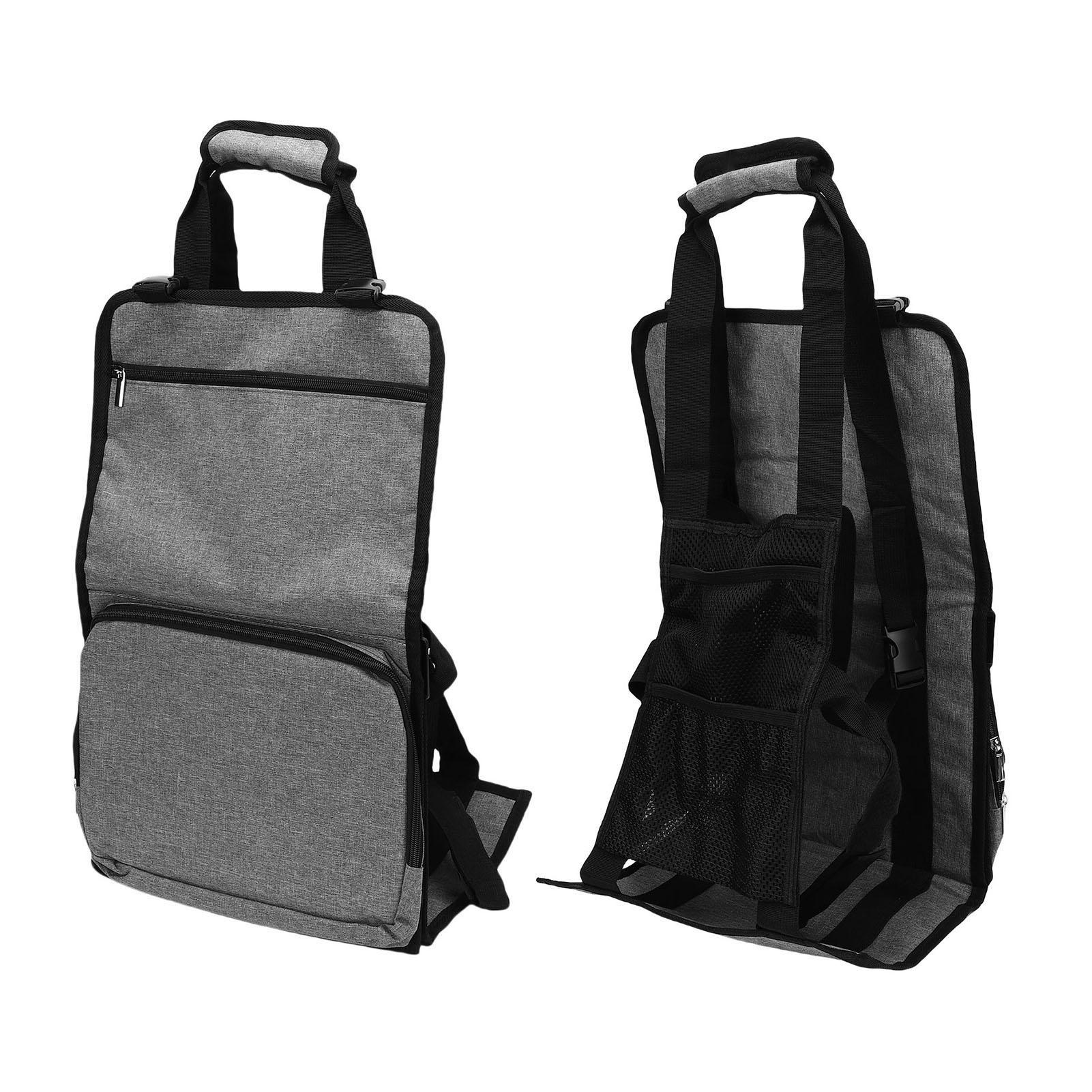 

PC Tower Carrying Strap with Handle Desktop Carrying Case with Pockets for Keyboard Cable Computer Accessories Polyester