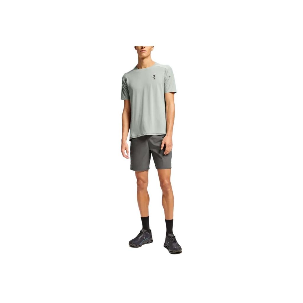 On Performance Hybrid Shorts Ventilated Loose Comfortable Athletic Shorts Men shorts Dark-Gray 1ME10280345