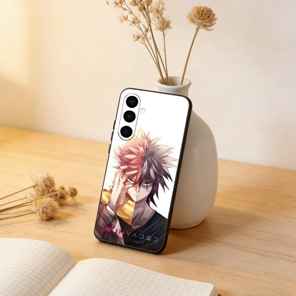 

ID Invaded Akihito Narihisago Phone Case For Samsung Galaxy A73,A72,A71,A70,A53,A52,A51,Others Soft Black Cover Samsung a40