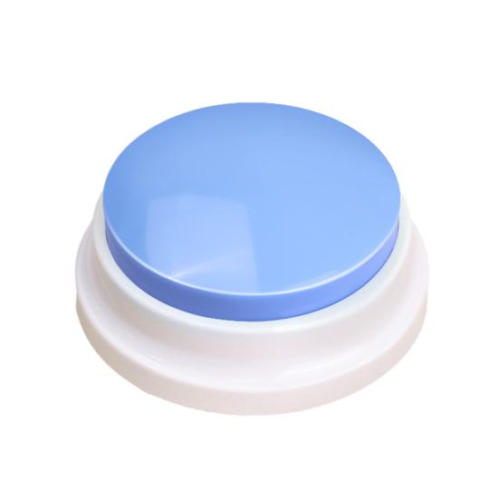 

Кнопка для дресирування собак, Кнопка для запису голосу, Дзвінок для дресирування домашніх тварин, Другий запис і відтворення, Кнопка інтерактивного спілкування для котів і собак синій