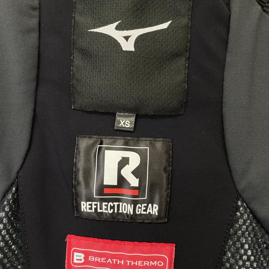 MIZUNO Black Techfil Breath Thermo Insulated Coat coat XS blackUsed