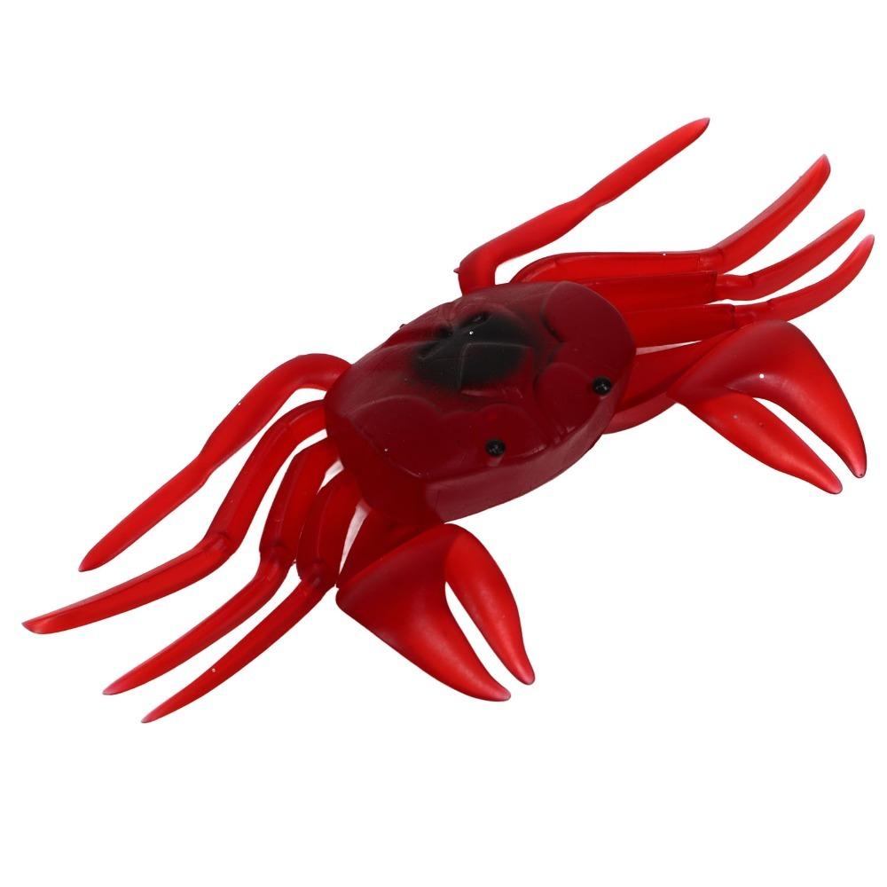 

5PCS 140*40mm Artificial Crab Lure Rubber Simulated Crab Bait Durable Crab Lure Inshore Fishing красный