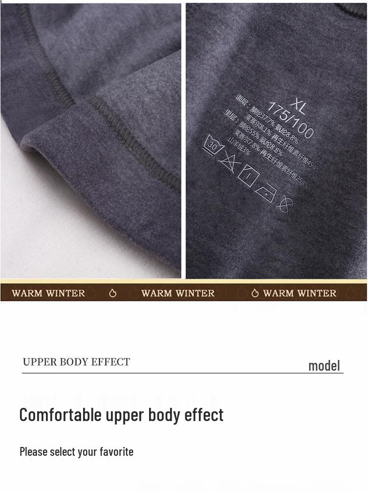 Damen Kaschmir-Mischung Thermoleggings mit hohem Bund