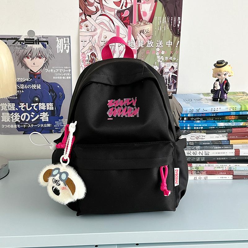 New High-value, Fresh and Sweet Candy-colored Backpack, Lightweight and Large-capacity Backpack for Junior High School Students
